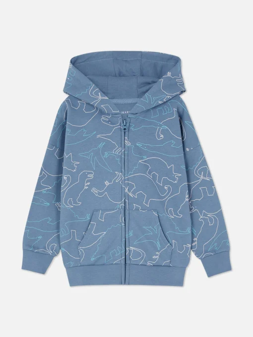 Graphic Zip Hoodie