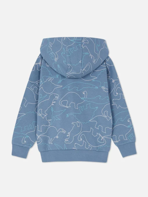 Graphic Zip Hoodie