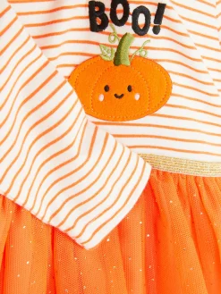 Halloween Pumpkin Tutu Dress
