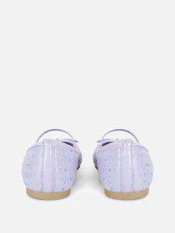 Heart Laser Cut Ballerinas