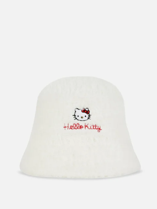 Hello Kitty Faux Fur Bucket Hat