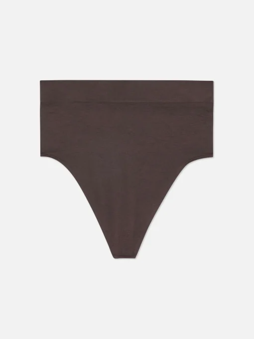 High Waist Seamless Shapewear Thong