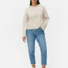 Hooded Knit Bomber Jacket