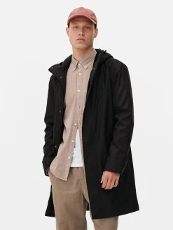 Hooded Rubberized Parka