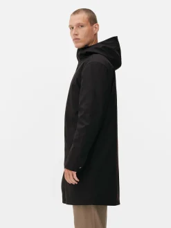 Hooded Rubberized Parka