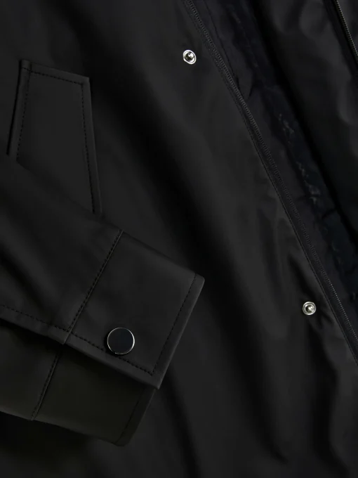 Hooded Rubberized Parka