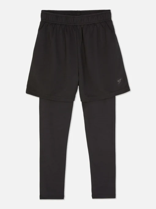 2-in-1 Sport Legging Shorts
