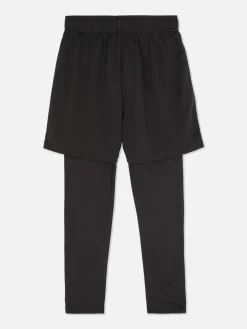 2-in-1 Sport Legging Shorts