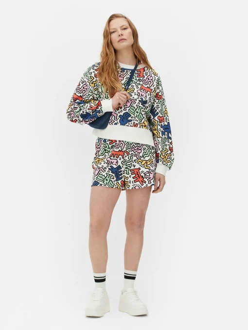 Keith Haring Printed Sweatshirt