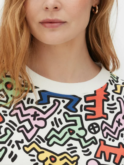Keith Haring Printed Sweatshirt