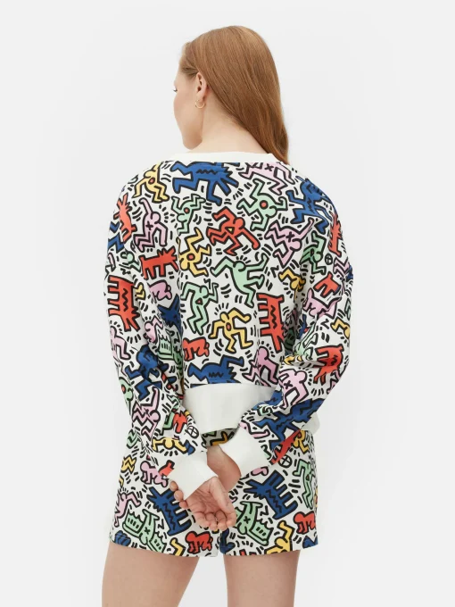 Keith Haring Printed Sweatshirt