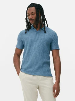 Kem Textured Knit Polo