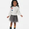 Knitted Cardigan And Tutu Set