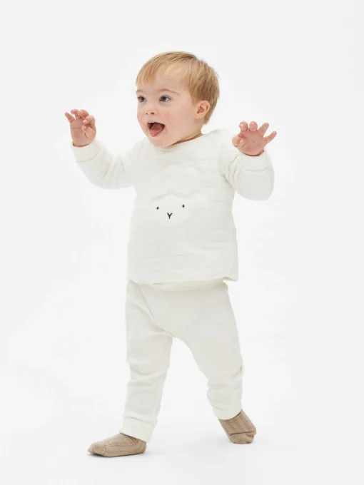 Lamb Sweatshirt And Leggings