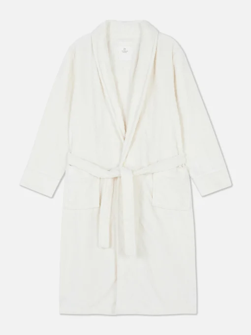 Long Fluffy Pyjama Robe