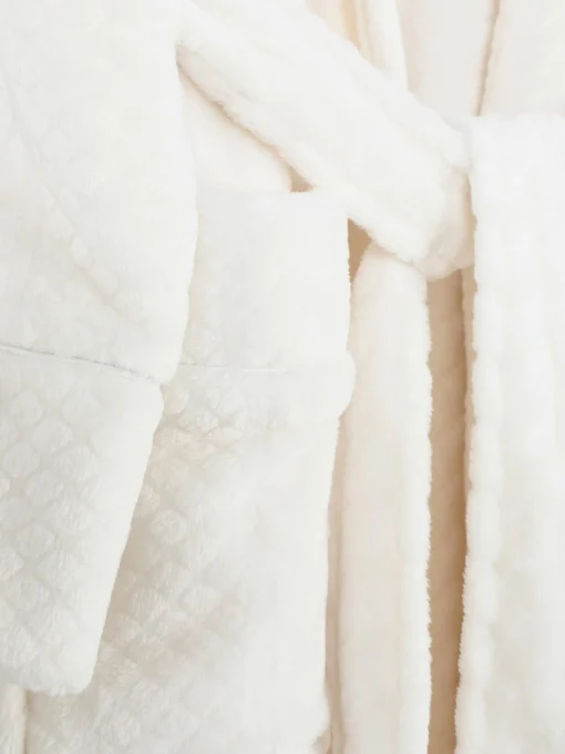 Long Fluffy Pyjama Robe