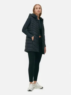 Long Quilted Vest