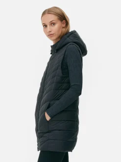 Long Quilted Vest