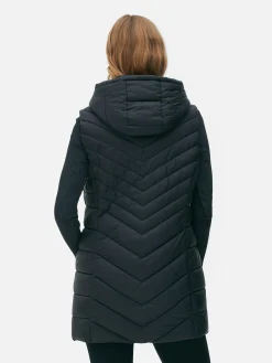 Long Quilted Vest