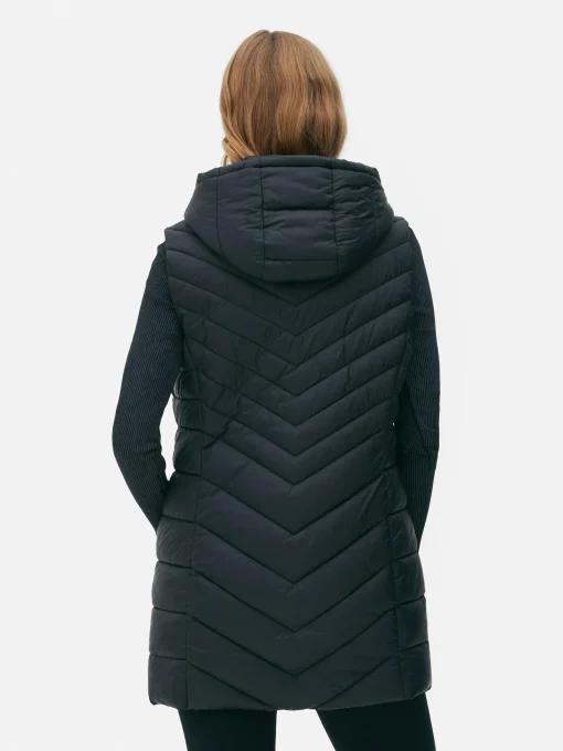 Long Quilted Vest