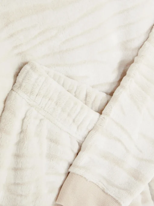Long Sleeve Fleece Pajamas
