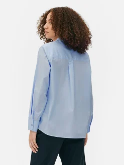 Long Sleeve Poplin Shirt
