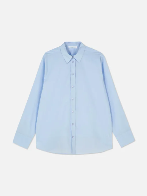 Long Sleeve Poplin Shirt