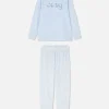 Long Sleeve Slogan Pajamas