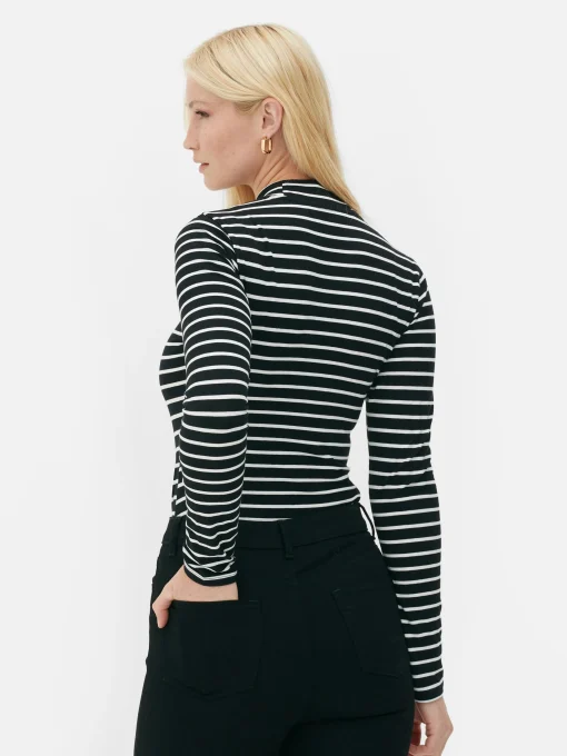 Long Sleeve Turtleneck Bodysuit