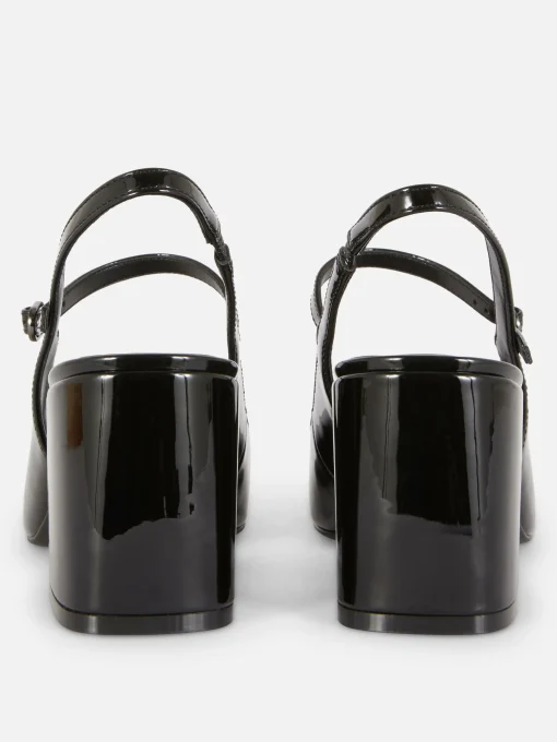 Mary Jane Slingback Court Heels