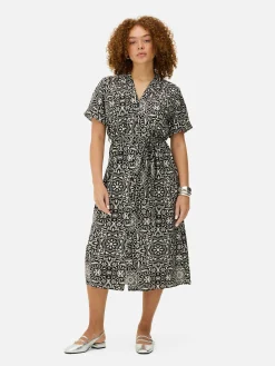Midi Shirt Dress
