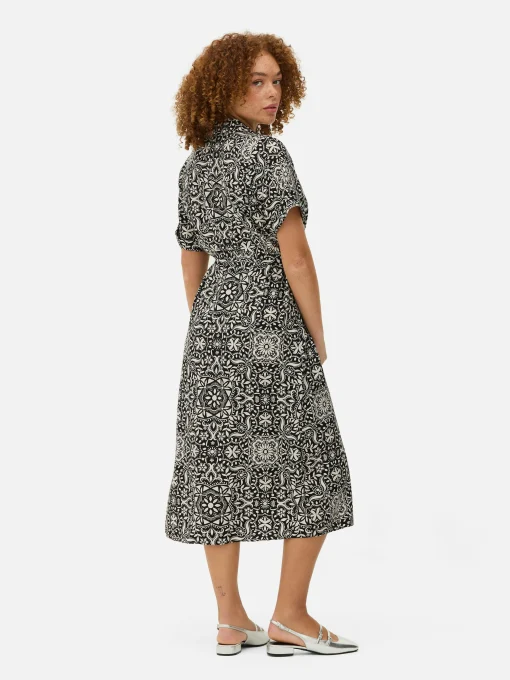 Midi Shirt Dress