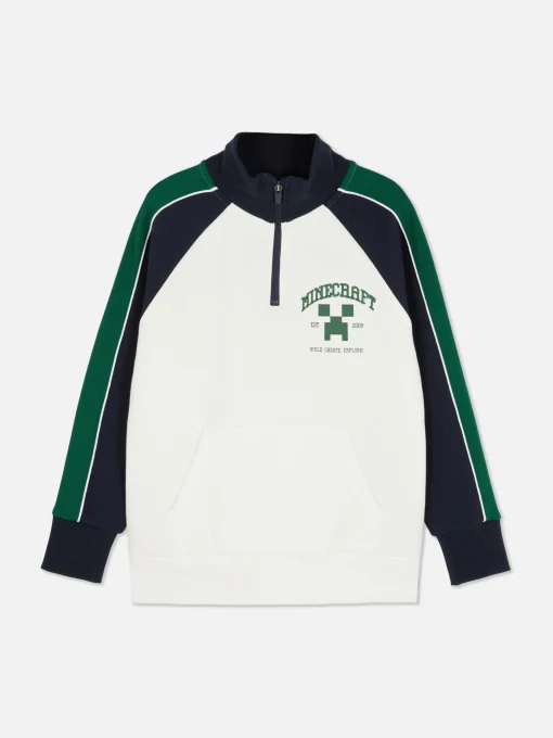Minecraft Half-Zip Jacket