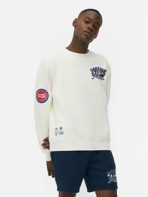 NBA Detroit Pistons Graphic Sweatshirt