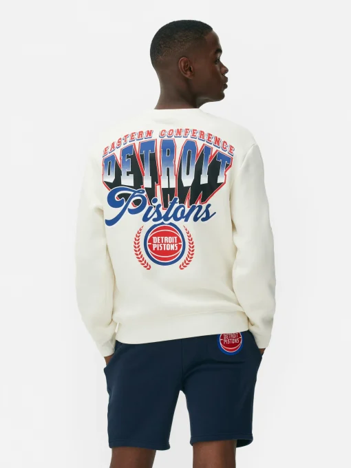NBA Detroit Pistons Graphic Sweatshirt