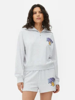 NBA Los Angeles Lakers Half Zip Sweatshirt