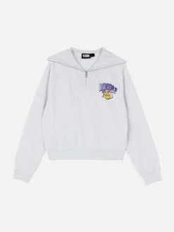NBA Los Angeles Lakers Half Zip Sweatshirt