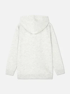Older Boy Textured Zip Hoodie