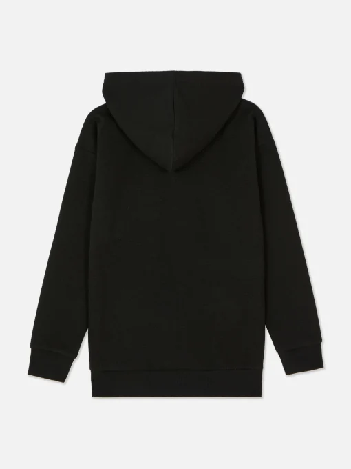 Older Boy Textured Zip Hoodie