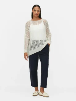 Open Stitch Sweater