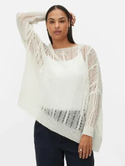 Open Stitch Sweater