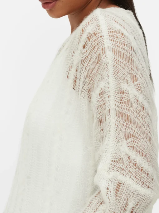 Open Stitch Sweater