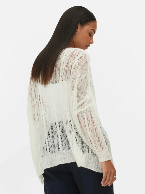 Open Stitch Sweater