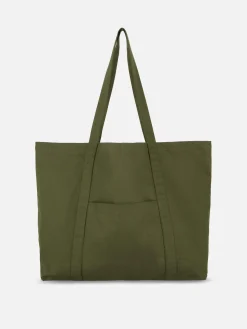 Oversized Canvas Shopper