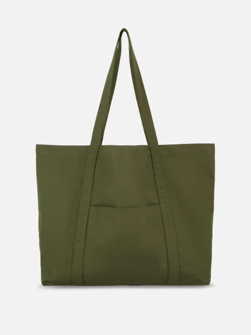 Oversized Canvas Shopper