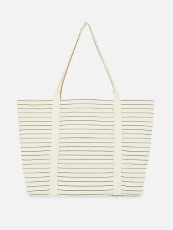 Oversized Canvas Shopper