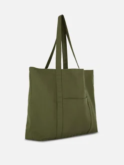 Oversized Canvas Shopper
