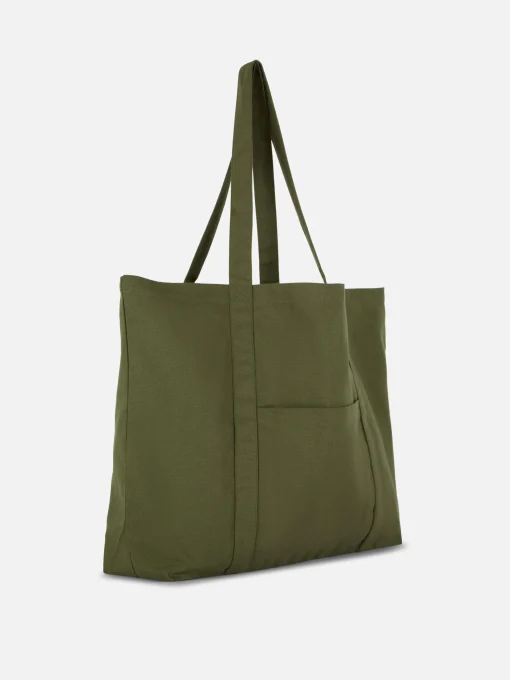 Oversized Canvas Shopper