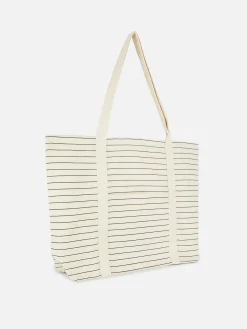 Oversized Canvas Shopper
