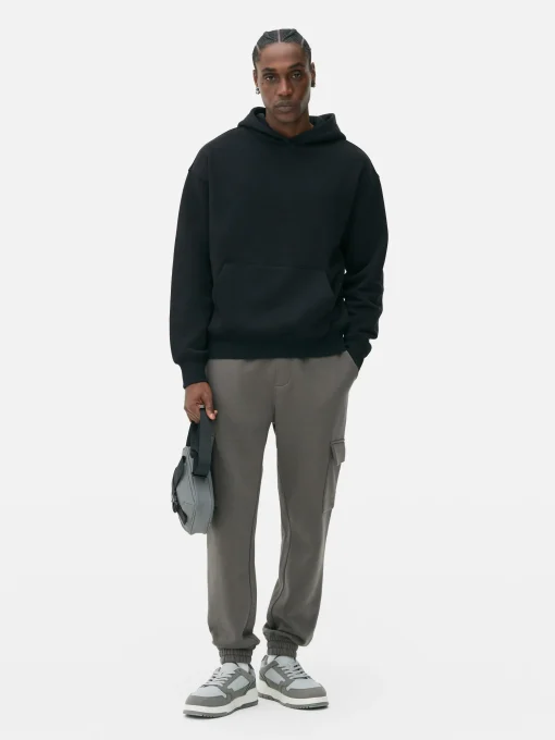Oversized Jersey Hoodie